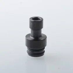 VWM Style 510 Drip Tip for RDA / RTA / RDTA Atomizer - Black, Stainless Steel