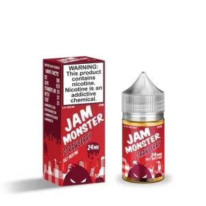 Strawberry Salt E-Juice by Jam Monster E-Liquid 30ML