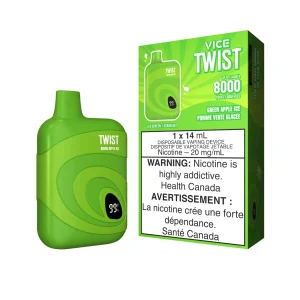 Green Apple Ice Vice Twist – Disposable Vape
