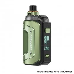 [Ships from Bonded Warehouse] Authentic GeekVape Aegis Hero 5 50W Pod Mod Kit - Racing Green, VW 5~50W, 2000mAh, 6.5ml, 0.2ohm