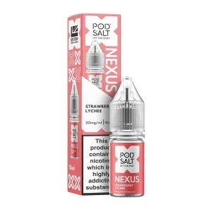 Pod Salt Nexus Strawberry Lychee 10ml Nic Salt