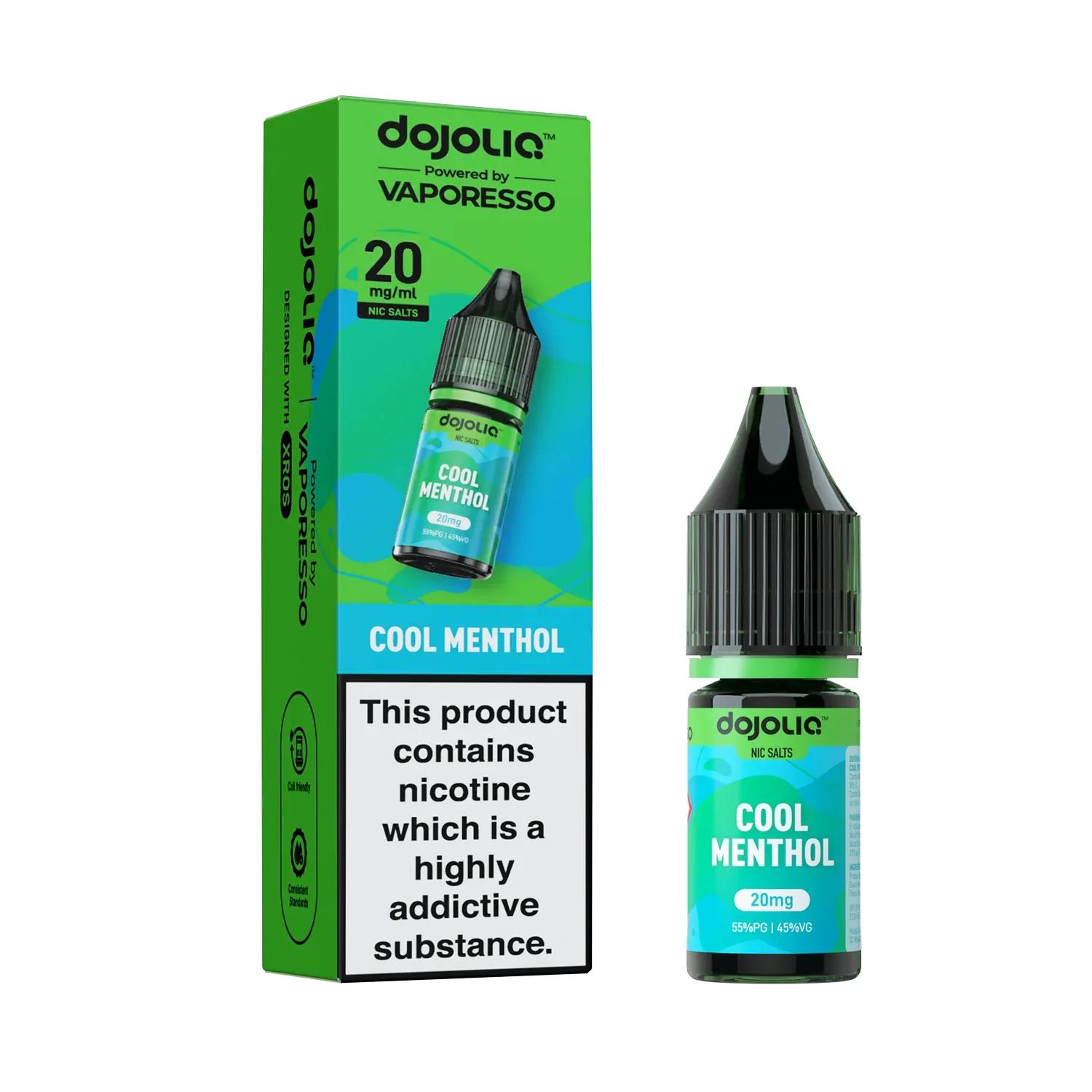 Vaporesso DojoLIQ Cool Menthol 10ml Nic Salt - Image 2
