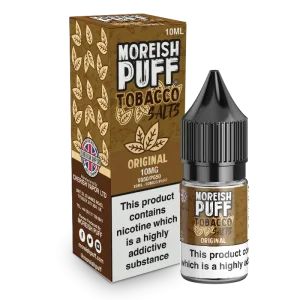Moreish Puff Tobacco Original 10ml Nic Salt