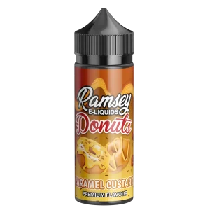 Ramsey E-Liquids Donuts Caramel Custard 100ml Shortfill