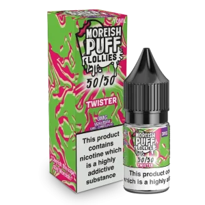 Moreish Puff Lollies 50/50: Twister 10ml E-Liquid
