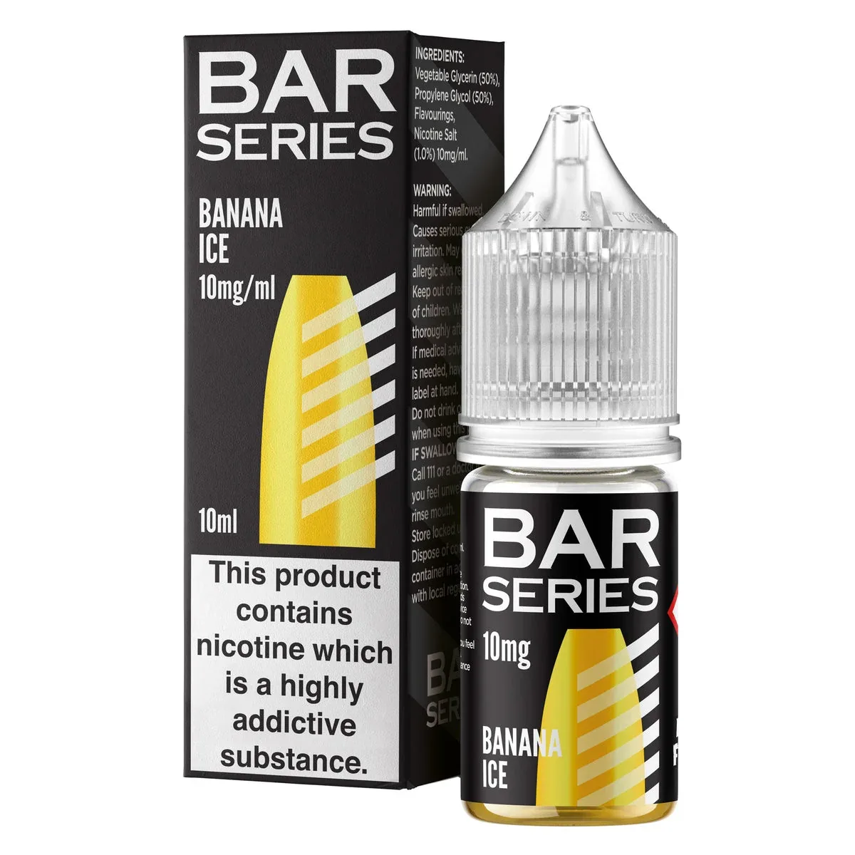 Bar Series Banana Ice 10ml Nic Salt - Image 2