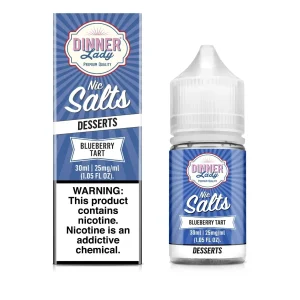 Dinner Lady Salts Blueberry Tart 30ml E-Juice