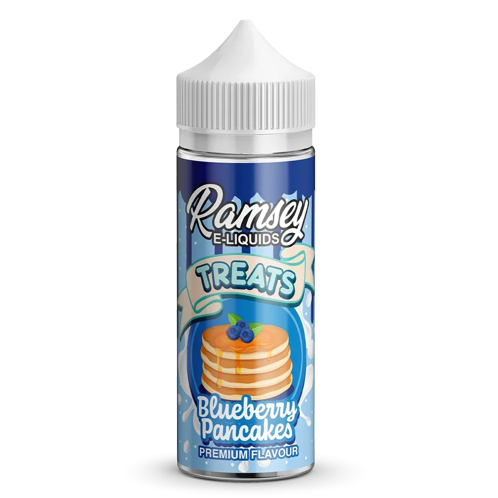 Ramsey E-Liquids Treats Blueberry Pancake 100ml Shortfill