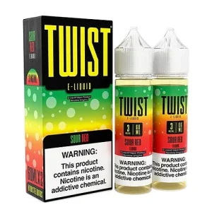 Sour Red (Sweet & Sour) by Lemon Twist 120ml (2x60ml) - Ejuice Store