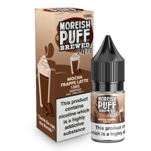 Moreish Puff Brewed Mocha Frappe Latte 10ml Nic Salt