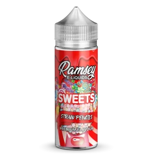 Ramsey E-Liquids Sweets Strawberry Pencils 100ml Shortfill