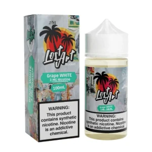 Buy Lost Art Grape White 100ml Vape Juice Online