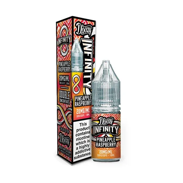 Doozy Vape Infinity Salts Pineapple Raspberry 10ml Nic Salt