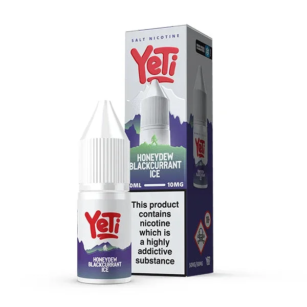 Yeti Summit Series Honeydew Blackcurrant Ice 10ml Nic Salt - Image 2