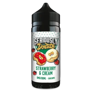 Seriously Donuts Strawberry & Cream 100ml Shortfill