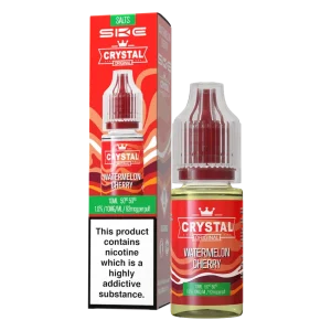 SKE Crystal V2 Watermelon Cherry 10ml Nic Salt