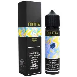 Banana Ice E-Liquid by Fruitia (60mL, 0mg) - Image 2