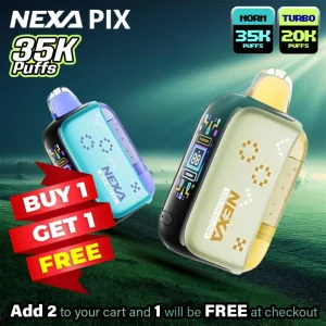 NEXA PIX Disposable (35000 Puffs) - Buy 1 Get 1 Free