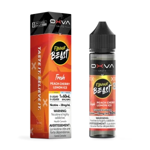 Fresh Peach Cherry Lemon Ice – Flavour Beast x OXVA E-Liquid