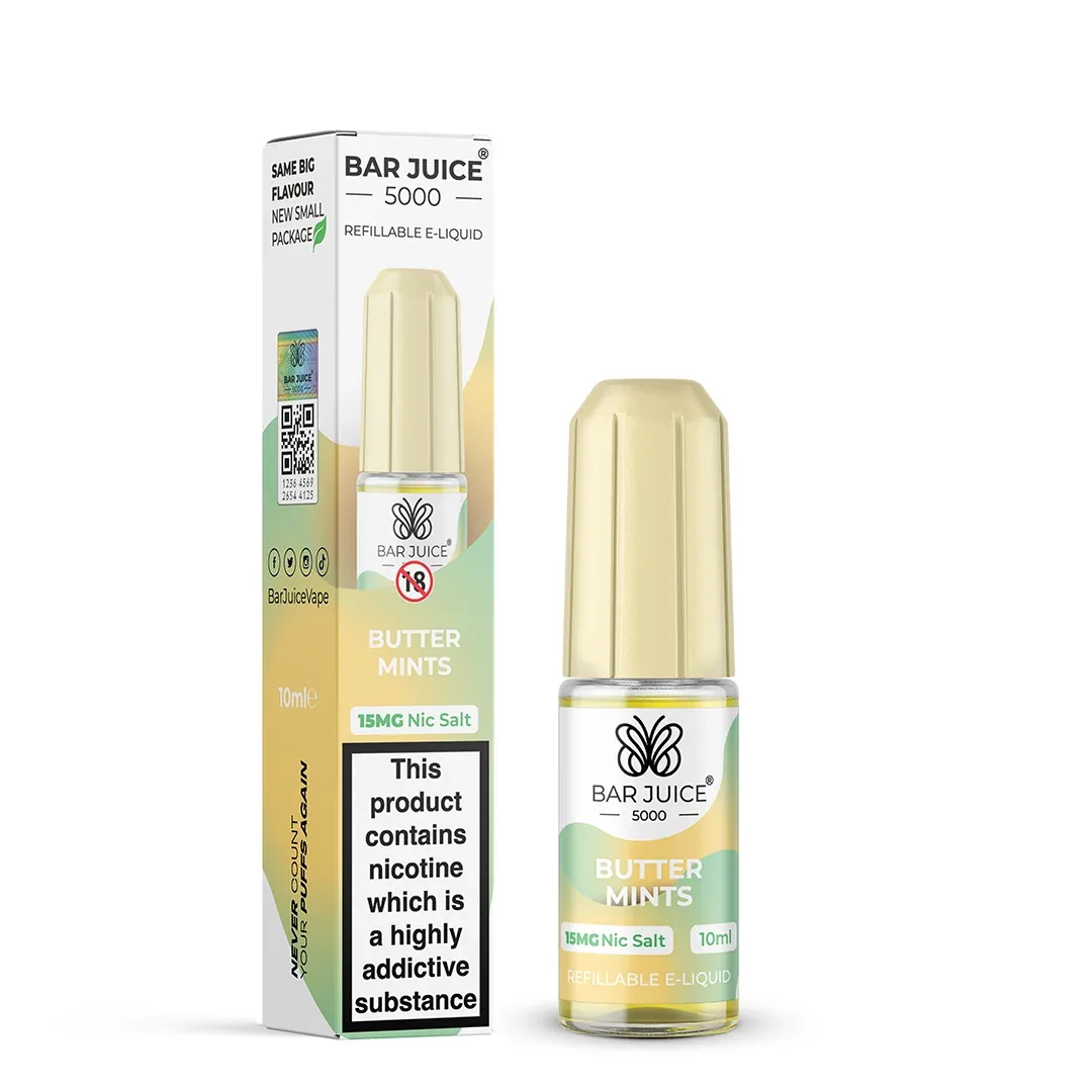 Bar Juice 5000 Butter Mints 10ml Nic Salt - Image 2