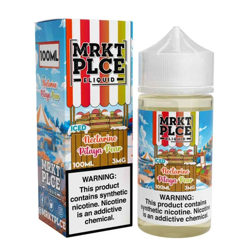 MRKTPLCE Iced Nectarine Pitaya Pear 100ml E-Juice - Image 2