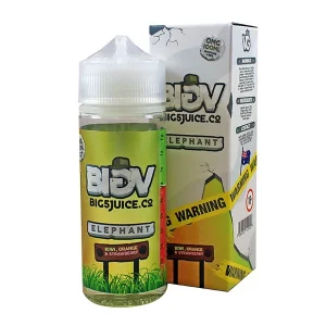 Big 5 Elephant Kiwi Orange & Strawberry 100ml Shortfill