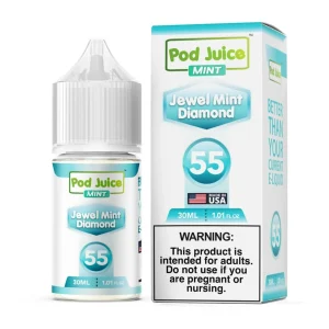 Pod Juice Jewel Mint Diamond Nixodine Salt 30ML E-Juice