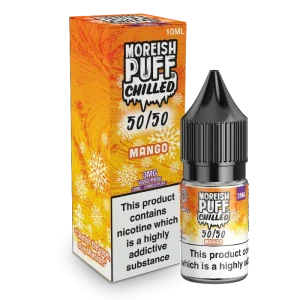 Moreish Puff Chilled 50/50: Mango Chilled 10ml E-Liquid