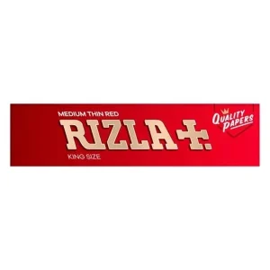 Rizla Medium Thin Red Rolling Papers King Size