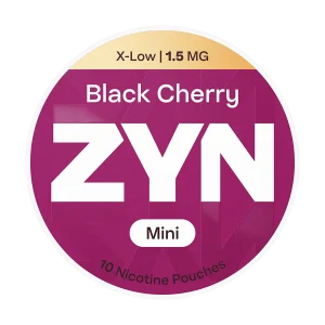 Black Cherry ZYN Nicotine Pouches