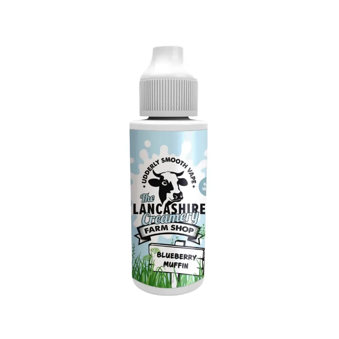 Lancashire Creamery Farm Shop Blueberry Muffin 100ml E-liquid