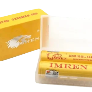 Imren 20700 (3200mah) 40A High Drain Rechargeable Battery (2 pack)