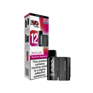 IVG Pro 12 Red Sour Raspberry Refill Pod