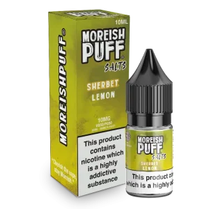Moreish Puff Sherbet Lemon 10ml Nic Salt