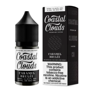 Caramel Brulee by Coastal Clouds Salt Nic 30ml - Ejuice Store