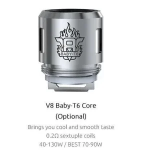 Smoktech TFV8 Baby T6 Coils 0.20 ohm