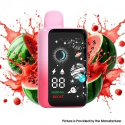 [Ships from Bonded Warehouse] YUMI Nebula 50K Disposable Vape Kit - 50K PuffsBlast Watermelon, 650mAh, 50K Puffs, 1.0ohm, 50mg