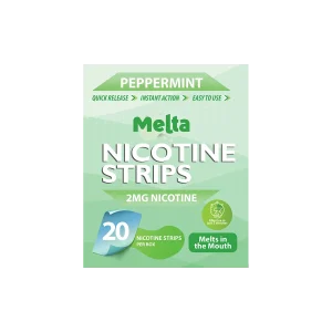 Peppermint Melta Nicotine Strips