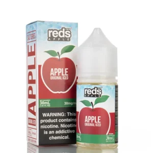 Reds Apple Original Iced by 7 Daze Salt Series - 30ml