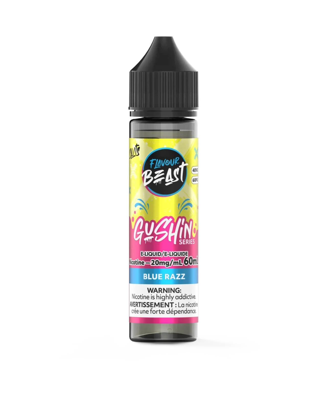 Gushin Blue Razz – Flavour Beast E-Liquid - Image 2