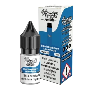 Ramsey Bar Fusion Blue Raspberry Lemonade 10ml Nic Salt