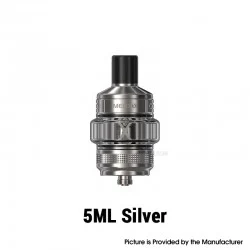 [Ships from Bonded Warehouse] Authentic Eleaf Melo X Tank Atomizer - Silver, 5ml, 0.3ohm / 0.5ohm, 28mm