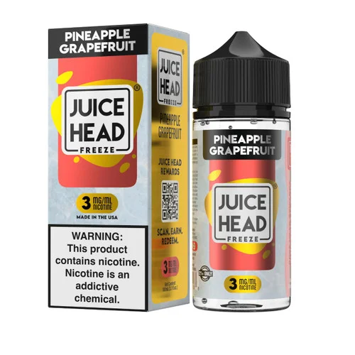 Juice Head Freeze Pineapple Grapefruit 100ml E-Juice - Image 2
