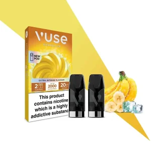 Vuse Extra Intense Banana Ice Flavour Pods