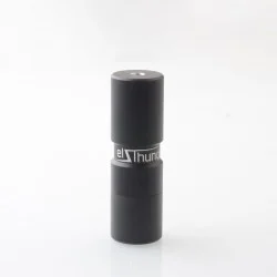 El Thunder Style Hybrid Mechanical Mod - Matte Black, Aircraft Aluminum, 1 x 18650