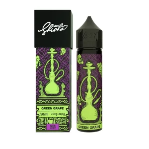 Nasty Shisha Green Grape 50ml Shortfill (Short Date / Out of Date)