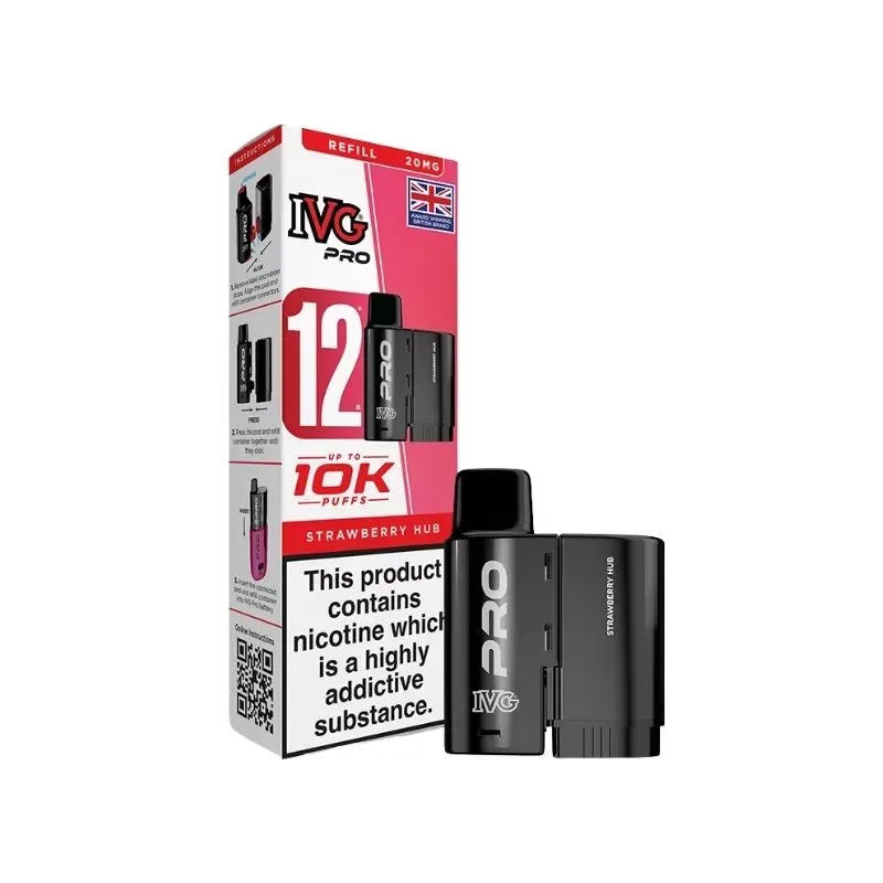 IVG Pro 12 Strawberry Hub Refill Pod