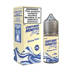 Custard Monster Swirl Edition Blueberry Vanilla Salt 30ml E-Juice
