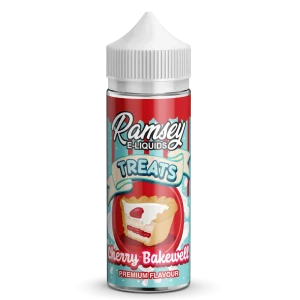 Ramsey E-Liquids Treats Cherry Bakewell 100ml Shortfill