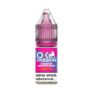 OX Passion Strawberry Raspberry Cherry 10ml Nic Salt